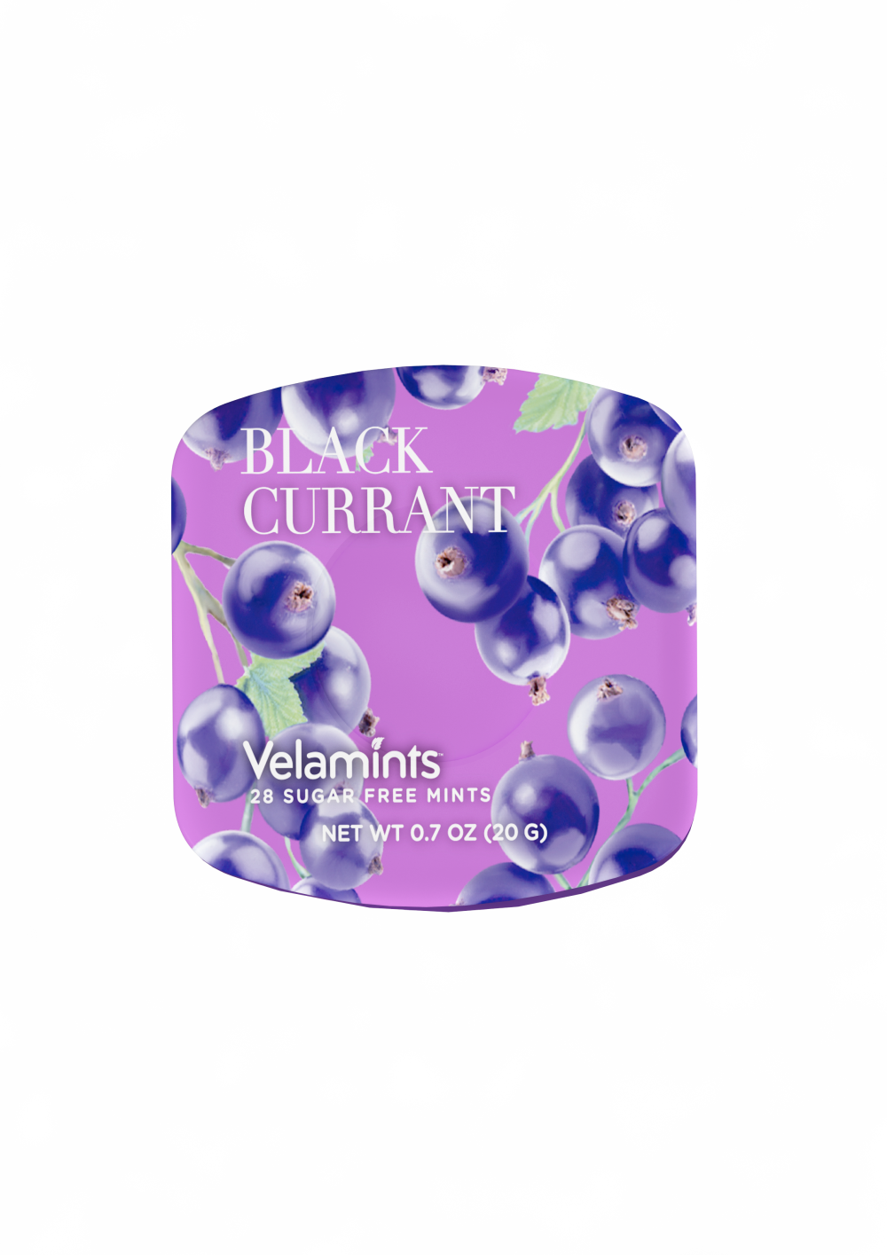 Sugar Free mints Velamints Expressions Black Currant X 9 pcs حبوب النعناع بالكشمش الأسود الخالية من السكر مع المحليات
